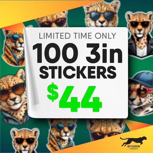 100 3in custom stickers deal