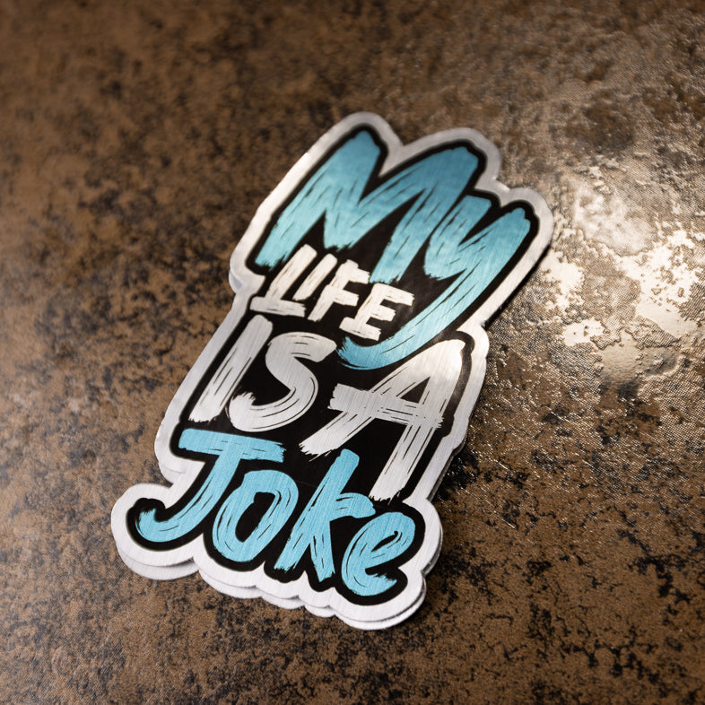 Brushed Metal Stickers -Next Day