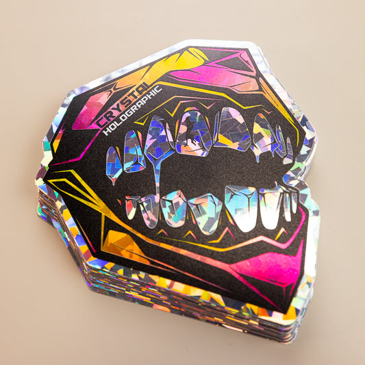 Crystal Holographic Stickers