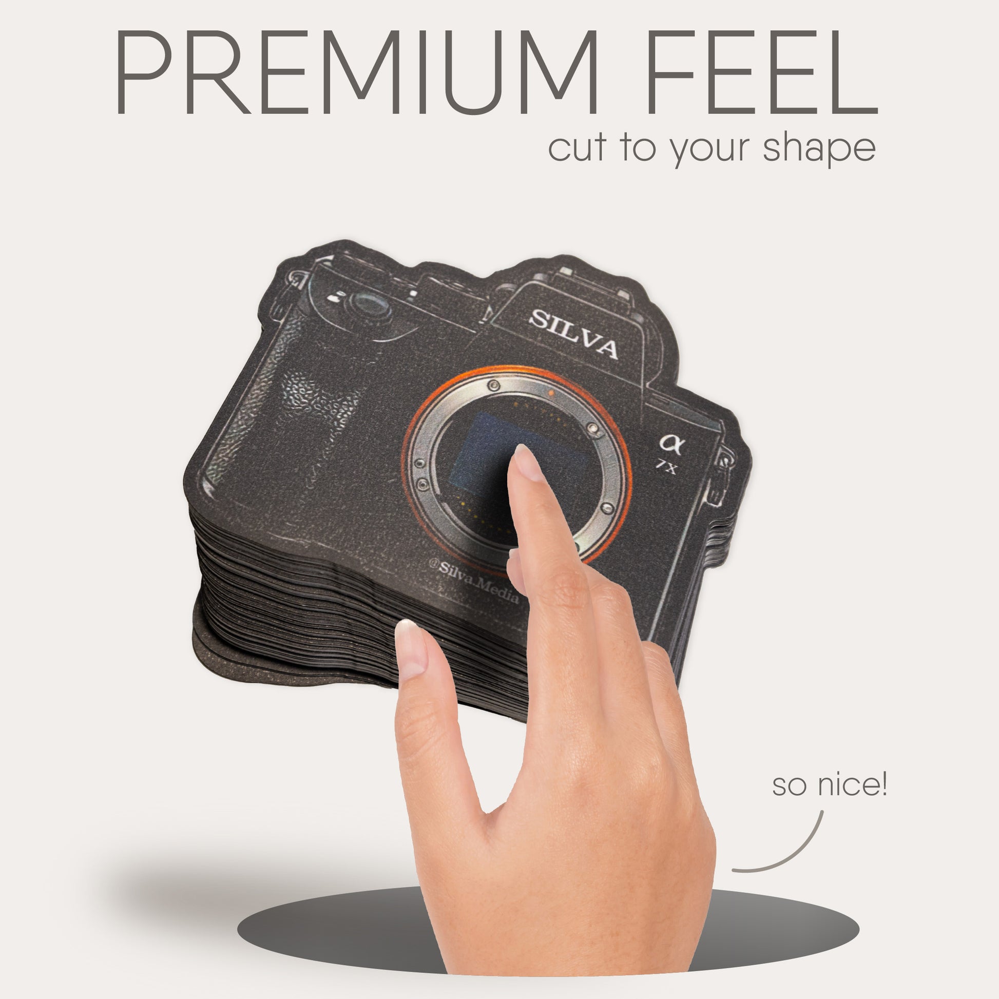 premium feel cut to your shape so nice