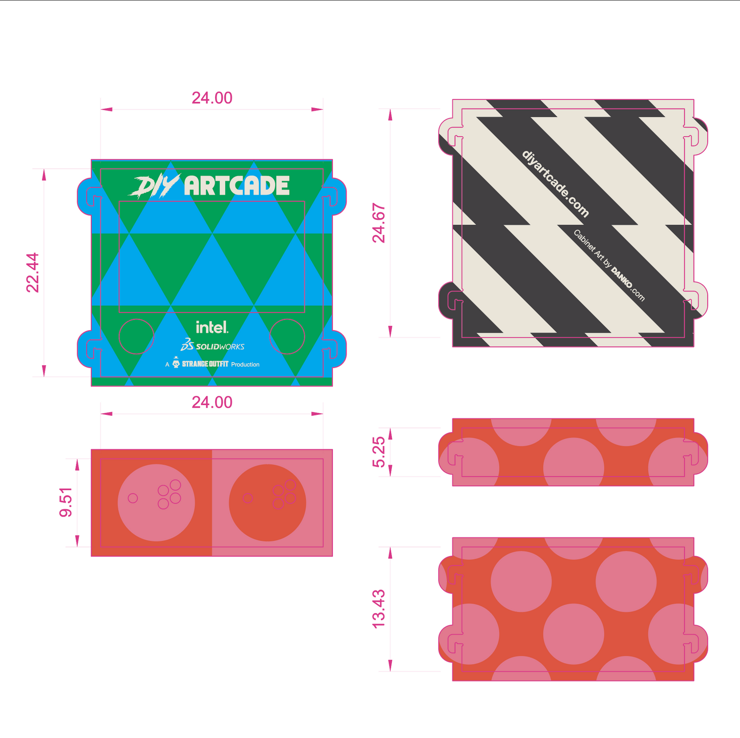 Two Bit Circus - DIY Arcade Vinyl Graphics