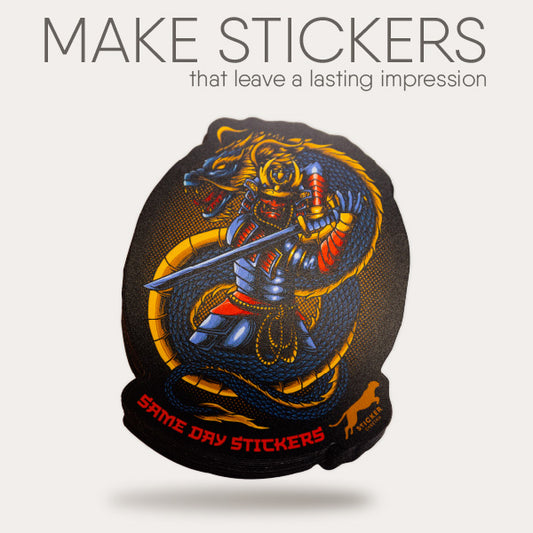 Make Stickers that leave a lasting impression with sticker cheetah