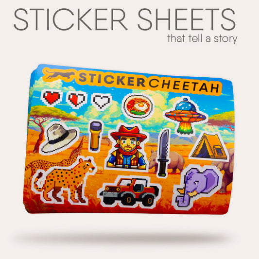 Custom Sticker Sheets - Next Day